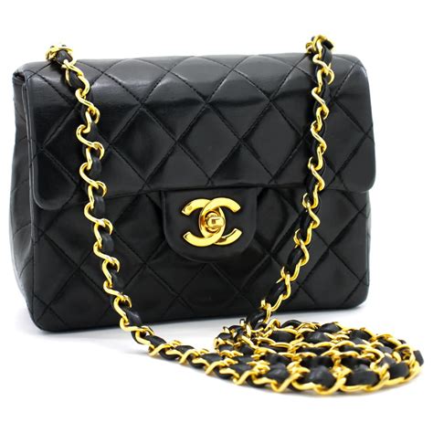 borsa chanel nera e oro|chanel borse italia.